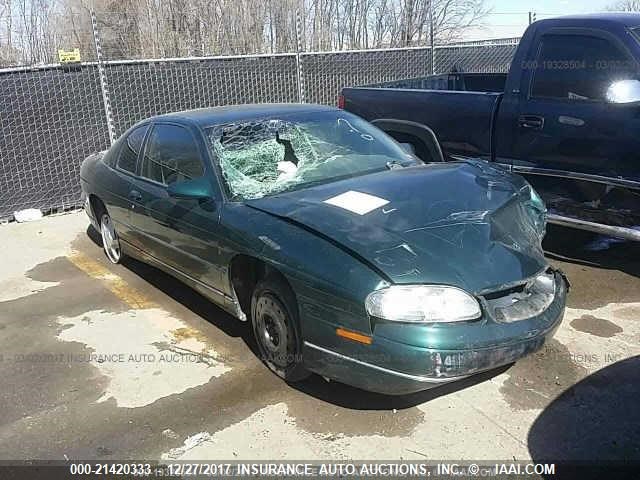 2G1WW12M8V9314726 - 1997 CHEVROLET MONTE CARLO LS Blau Foto 1