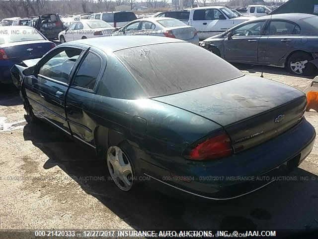 2G1WW12M8V9314726 - 1997 CHEVROLET MONTE CARLO LS Blau Foto 3