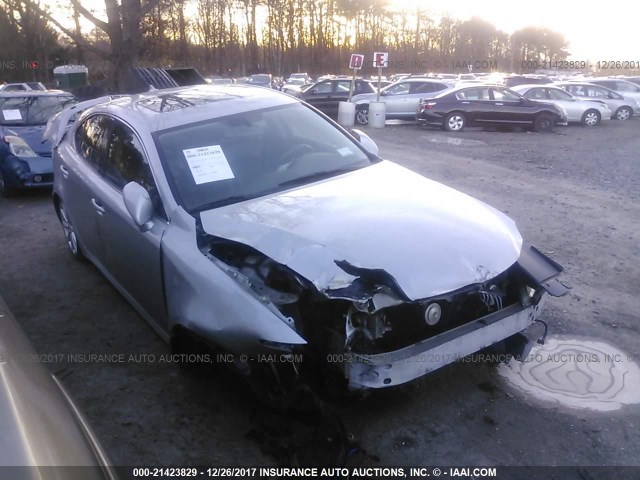 JTHCK262092028733 - 2009 LEXUS IS 250 GRAY photo 1