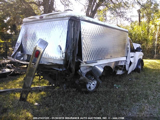 1GCEC14X18Z132850 - 2008 CHEVROLET SILVERADO C1500 WHITE photo 4