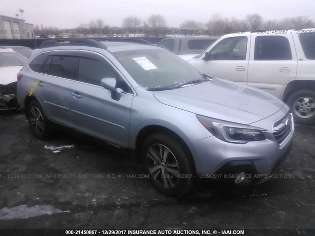 4S4BSENC4J3231630 - 2018 SUBARU OUTBACK 3.6R LIMITED Light Blue photo 1