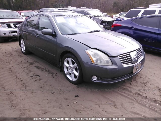 1N4BA41E56C805965 - 2006 NISSAN MAXIMA SE/SL GRAY photo 1