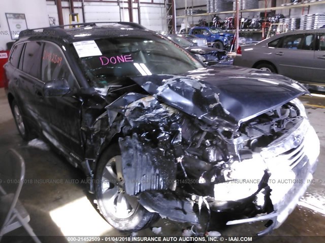 4S4BRDKC3C2277923 - 2012 SUBARU OUTBACK 3.6R LIMITED GRAY photo 1