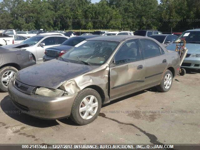 JM1BC1417W0227400 - 1998 MAZDA PROTEGE DX/LX/ES TAN photo 2