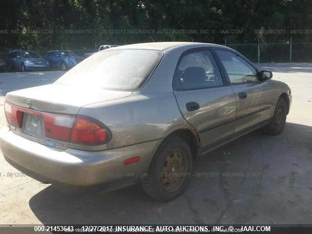 JM1BC1417W0227400 - 1998 MAZDA PROTEGE DX/LX/ES TAN photo 4