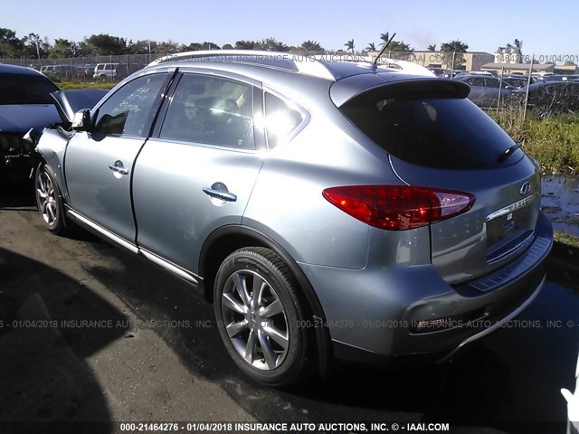 JN1BJ0RP0HM384469 - 2017 INFINITI QX50 GRAY photo 3