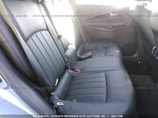 JN1BJ0RP0HM384469 - 2017 INFINITI QX50 GRAY photo 8