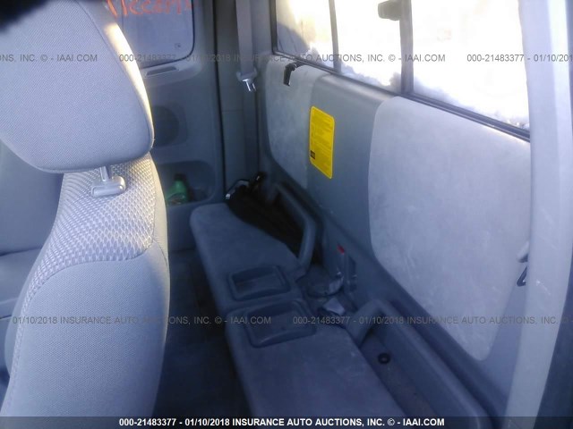 5TEUU42N48Z486247 - 2008 TOYOTA TACOMA ACCESS CAB წითელი ფოტო 8