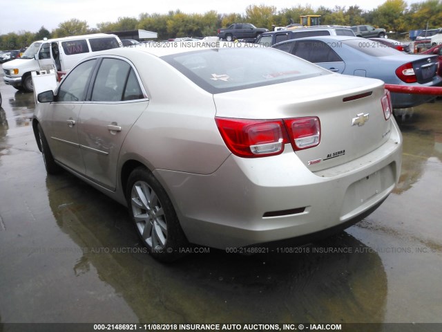 1G11E5SX1FF104346 - 2015 CHEVROLET MALIBU 2LT GOLD photo 3