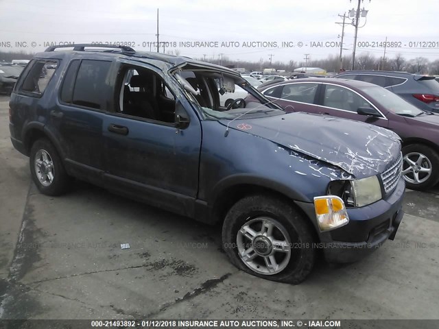1FMZU73K43ZA19163 - 2003 FORD EXPLORER XLT/XLT SPORT/NBX Կապույտ լուսանկար 1