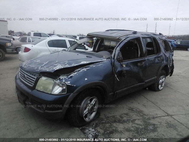 1FMZU73K43ZA19163 - 2003 FORD EXPLORER XLT/XLT SPORT/NBX Կապույտ լուսանկար 2