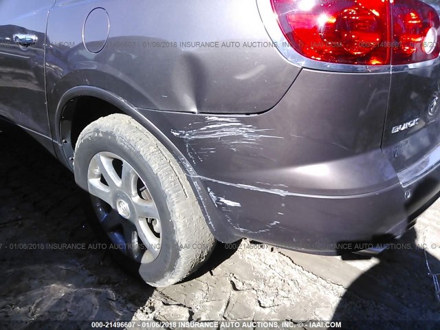 5GAER23728J292886 - 2008 BUICK ENCLAVE CXL BROWN photo 6