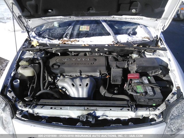 JTKDE3B7XA0320161 - 2010 TOYOTA SCION TC თეთრი ფოტო 10