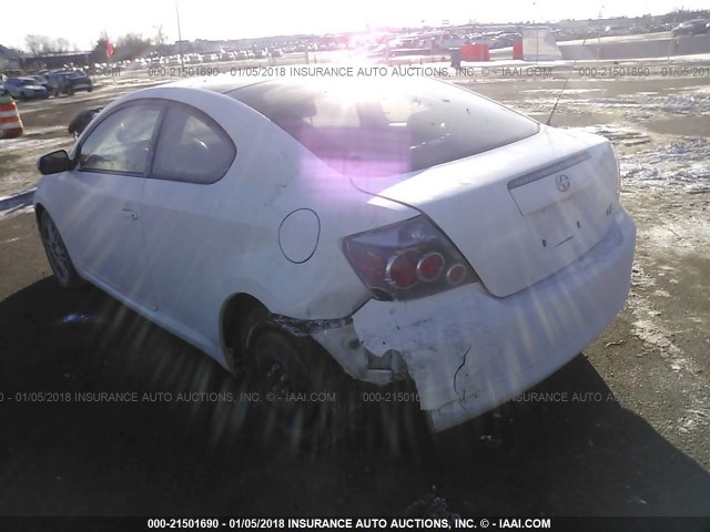 JTKDE3B7XA0320161 - 2010 TOYOTA SCION TC თეთრი ფოტო 3