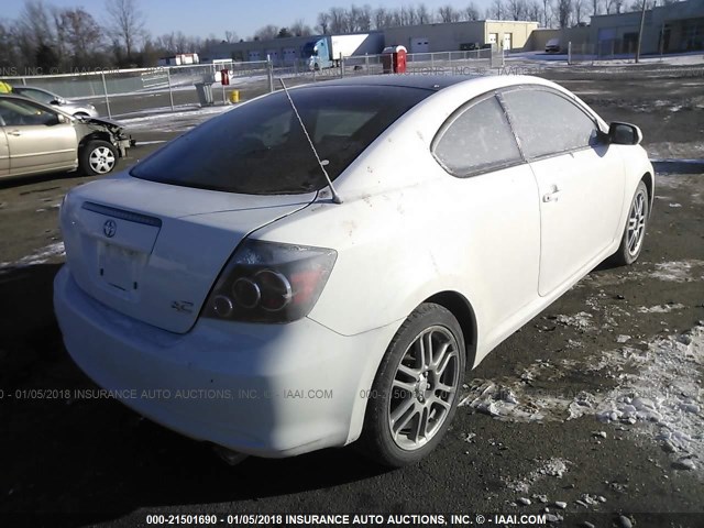 JTKDE3B7XA0320161 - 2010 TOYOTA SCION TC თეთრი ფოტო 4