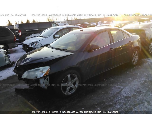 1G2ZG57N184174752 - 2008 PONTIAC G6 SE BLUE photo 2