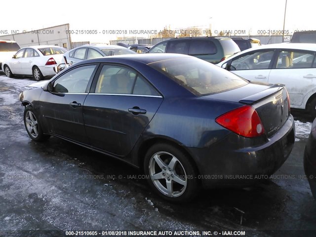 1G2ZG57N184174752 - 2008 PONTIAC G6 SE BLUE photo 3