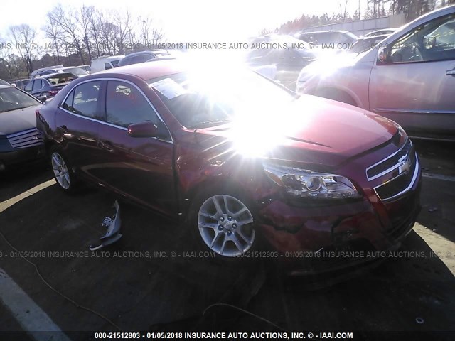 1G11F5RR5DF101080 - 2013 CHEVROLET MALIBU 2LT RED photo 1