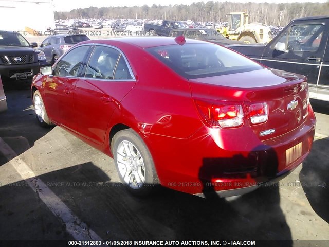 1G11F5RR5DF101080 - 2013 CHEVROLET MALIBU 2LT RED photo 3