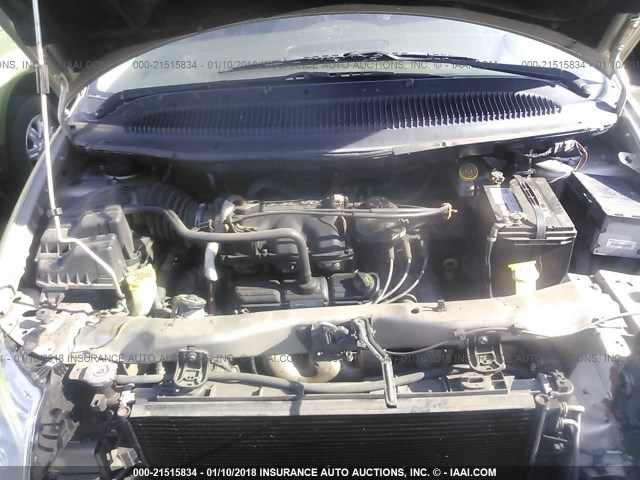 2A4GP44R96R887309 - 2006 CHRYSLER TOWN & COUNTRY LX GOLD photo 10