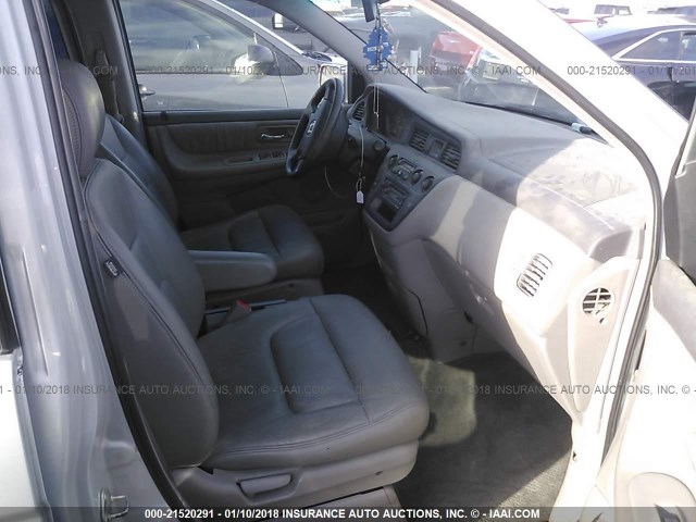 2HKRL189X3H503632 - 2003 HONDA ODYSSEY EXL GRAY photo 5