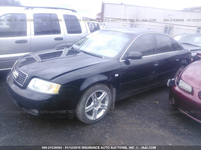 WAUCD64B04N089879 - 2004 AUDI A6 S-LINE QUATTRO BLACK photo 2