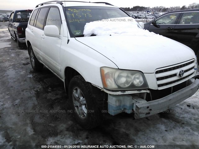 JTEHF21A130112293 - 2003 TOYOTA HIGHLANDER LIMITED WHITE photo 6