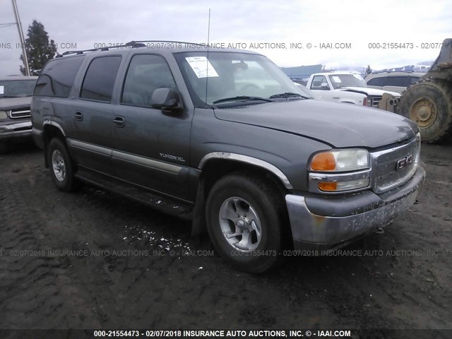 3GKFK16T2YG170528 - 2000 GMC YUKON XL K1500 GRAY photo 1