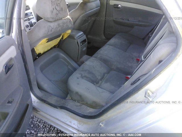 1G1ZA5EU1CF123877 - 2012 CHEVROLET MALIBU LS Gümüş foto 8