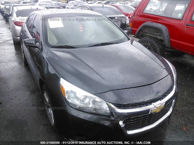 1G11C5SL4EF222716 - 2014 CHEVROLET MALIBU 1LT GREEN photo 1