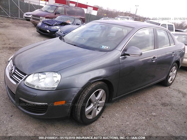 3VWRZ71KX9M083160 - 2009 VOLKSWAGEN JETTA SE/SEL GRAY photo 2