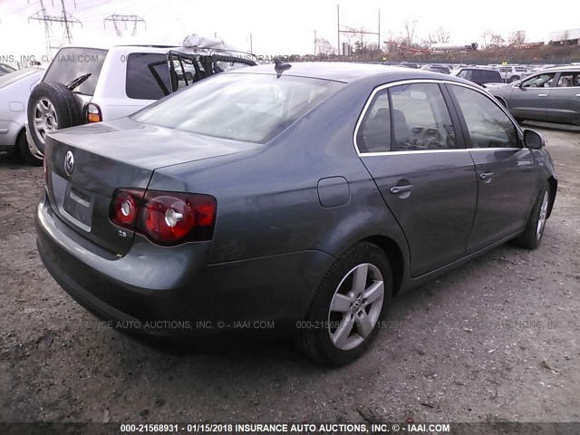 3VWRZ71KX9M083160 - 2009 VOLKSWAGEN JETTA SE/SEL GRAY photo 4