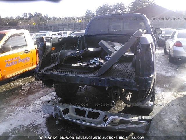 5TFBV58148X063030 - 2008 TOYOTA TUNDRA BLUE photo 6