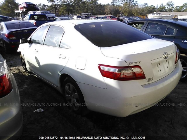 4T1BE46K67U567547 - 2007 TOYOTA CAMRY NEW GENERAT CE/LE/XLE/SE WHITE photo 3