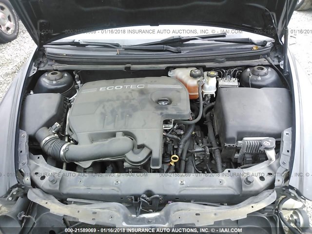 1G1ZC5EB1AF156769 - 2010 CHEVROLET MALIBU 1LT 黑色 照片 10