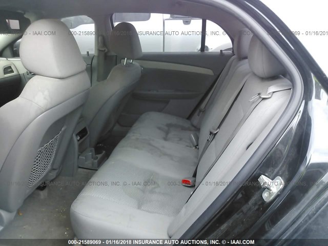 1G1ZC5EB1AF156769 - 2010 CHEVROLET MALIBU 1LT 黑色 照片 8