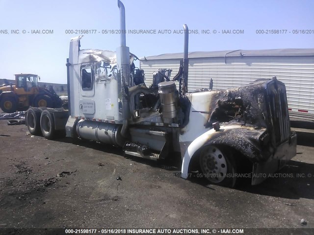 1XKWDR9X8YR849596 - 2000 KENWORTH CONSTRUCTION W900 WHITE photo 1