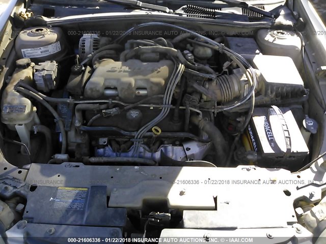 1G1NE52J92M696677 - 2002 CHEVROLET MALIBU LS 棕色 照片 10
