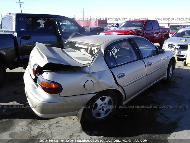 1G1NE52J92M696677 - 2002 CHEVROLET MALIBU LS 棕色 照片 4