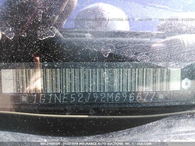 1G1NE52J92M696677 - 2002 CHEVROLET MALIBU LS 棕色 照片 9