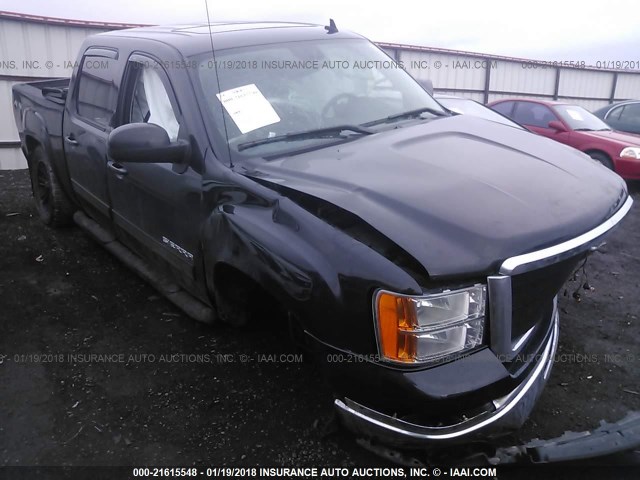 3GTU2WE24CG263679 - 2012 GMC SIERRA K1500 SLT BLACK photo 1