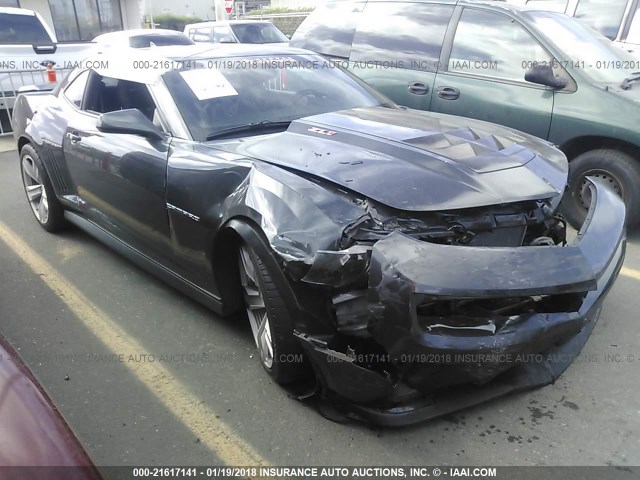 2G1FJ1EP9C9800401 - 2012 CHEVROLET CAMARO ZL1 黑色 照片 1