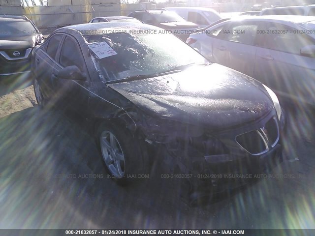 1G2ZG58N674188305 - 2007 PONTIAC G6 SE BLACK photo 1