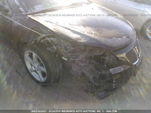 1G2ZG58N674188305 - 2007 PONTIAC G6 SE BLACK photo 6