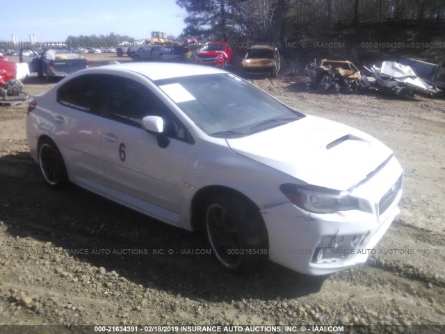 JF1VA2M66H9821243 - 2017 SUBARU WRX STI WHITE photo 1