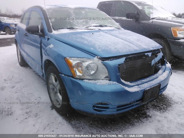 1B3HB48B08D548564 - 2008 DODGE CALIBER SXT BLUE photo 1