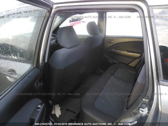 JA4LZ31F65U047910 - 2005 MITSUBISHI OUTLANDER LS GRAY photo 8