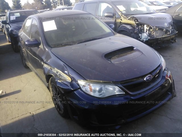 JF1GV7E67DG005463 - 2013 SUBARU IMPREZA WRX BLUE photo 1