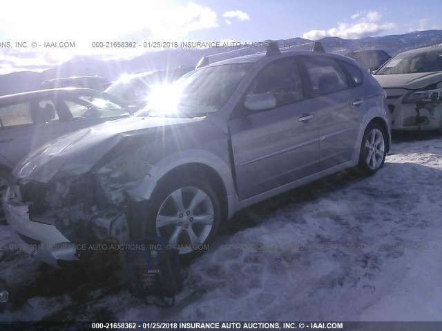 JF1GH6D66BG822892 - 2011 SUBARU IMPREZA OUTBACK SPORT SILVER photo 2