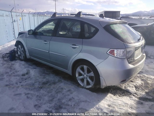 JF1GH6D66BG822892 - 2011 SUBARU IMPREZA OUTBACK SPORT SILVER photo 3